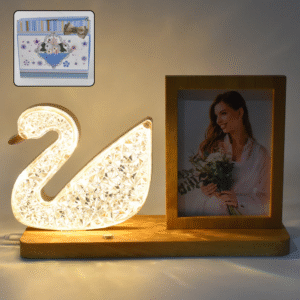 Cystal Led Lamp & Photo Frame