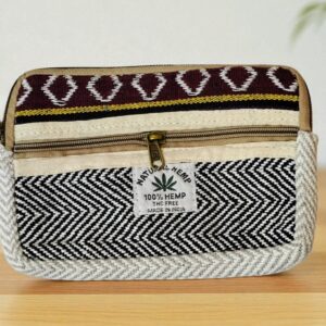 Rectangular handmade pouch